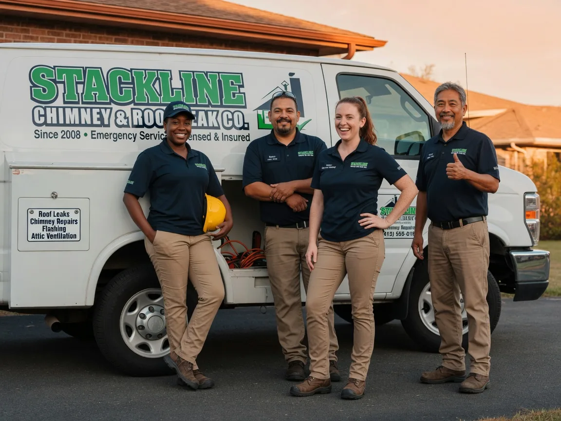Chimney flashing repair company in Burnet, TX